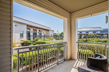 Large balcony